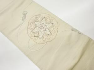 リサイクル　鏡裏模様刺繍袋帯